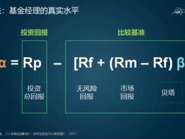 （rf是什么的缩写）五张图教你知晓金融里的阿尔法和贝塔指的是什么?