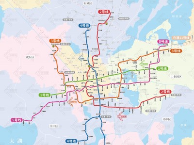 苏州地铁线路 苏州轨道交通运营(在建)线路图，苏州地铁线路图