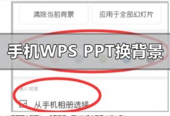 (wpsppt背景颜色怎么设置)手机wpsppt背景<strong>图片</strong>怎么更换