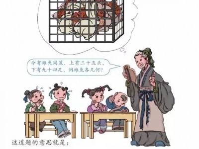 四年级下册数学广角——鸡兔同笼问题(《孙子算经》下卷第31题)（鸡兔同笼共35个头94只脚）