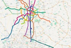 成都市地铁图 成都地铁五期落地<strong>后</strong>，总里程将达1000公里，妥妥轨道上的超大城市