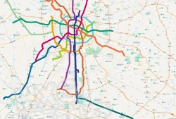 成都市地铁图 成都地铁五期落地后，总里程将达1000公里，妥妥轨道上的超大城市