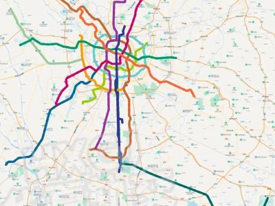 成都市地铁图 成都地铁五期落地后，总里程将达1000公里，妥妥轨道上的超大城市