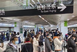 (世纪大道地铁站)<strong>上海</strong>世纪大道地铁站早高峰客流恢复至四五成，“戴N95的乘客多了”