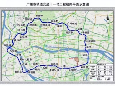 (广州地铁1号线)广州-2023年5月地铁11号线最新消息