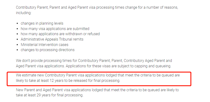 (澳洲143移民现在审批到多少号了)澳洲父母移民审理进度更新，143贡献类等待审理人数近7万!  第2张
