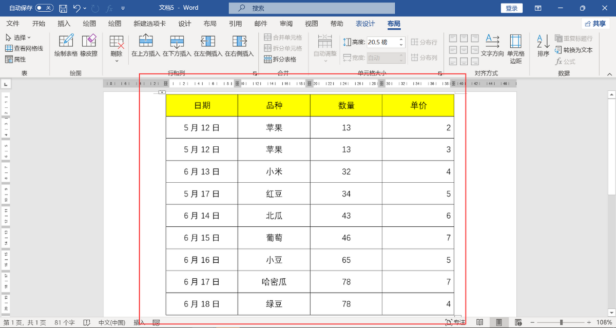 (wps表格怎么改成三线表)WORD现有表格如何修改为三线表 第1张 (wps表格怎么改成三线表)WORD现有表格如何修改为三线表 第1张