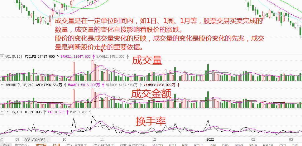 (成交量红色和绿色代表什么)成交量从入门到精通——成交量的概念和表达方式  第1张