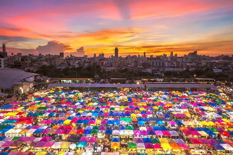 mrt地铁 泰国曼谷地铁MRT蓝色线全线开通，沿线热门旅游景点一网打尽  第17张