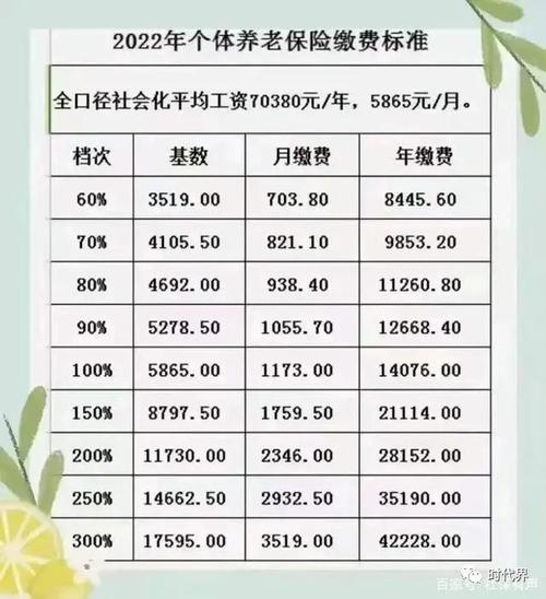 2022年社保个人缴纳多少钱一个月(2022年个人社保什么时候缴纳)  第1张