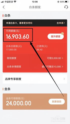 白条额度怎么用(京东白条最高额度)  第1张