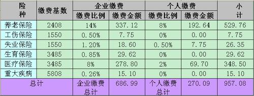 养老保险缴费比例(养老保险缴费比例是什么意思)  第1张