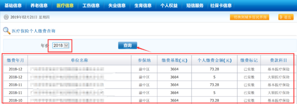 个人医疗保险查询(医疗保险查询官网)  第1张