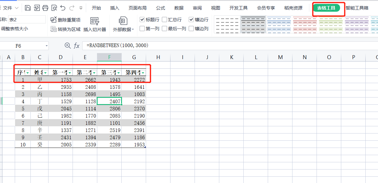 (wps表格样式在哪里设置)WPS表格系列课程之——表格样式的套用(用于快速设置格式)  第8张