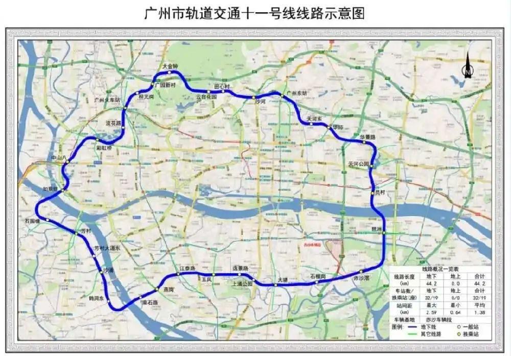 2023广州地铁图 2023年广州地铁最新建设蓝图曝光!  第4张