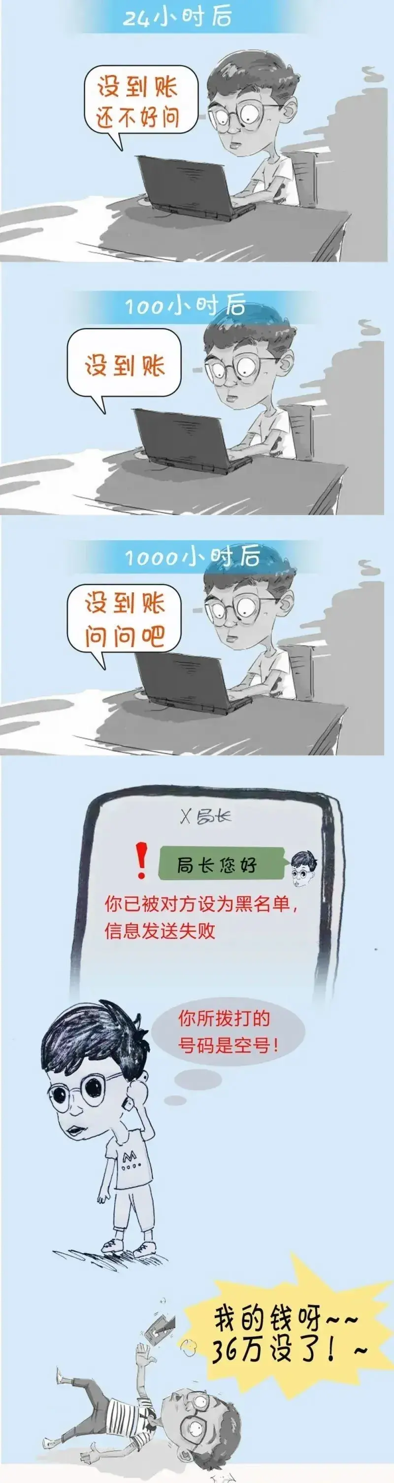 (代转账平台)图说以“代转账”为由的诈骗方式  第3张