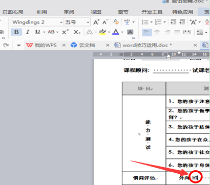 (wps复选框怎么设置打勾)文档技巧—怎样在Word里输入复选框  第3张