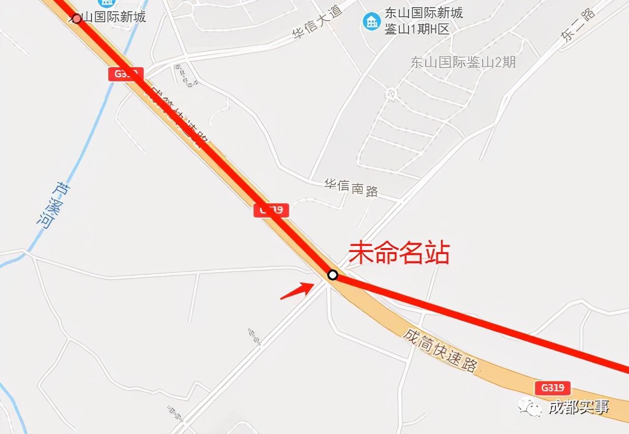 成都s13线地铁线路图 独家!成都市域铁路S13线详细站点规划  第4张