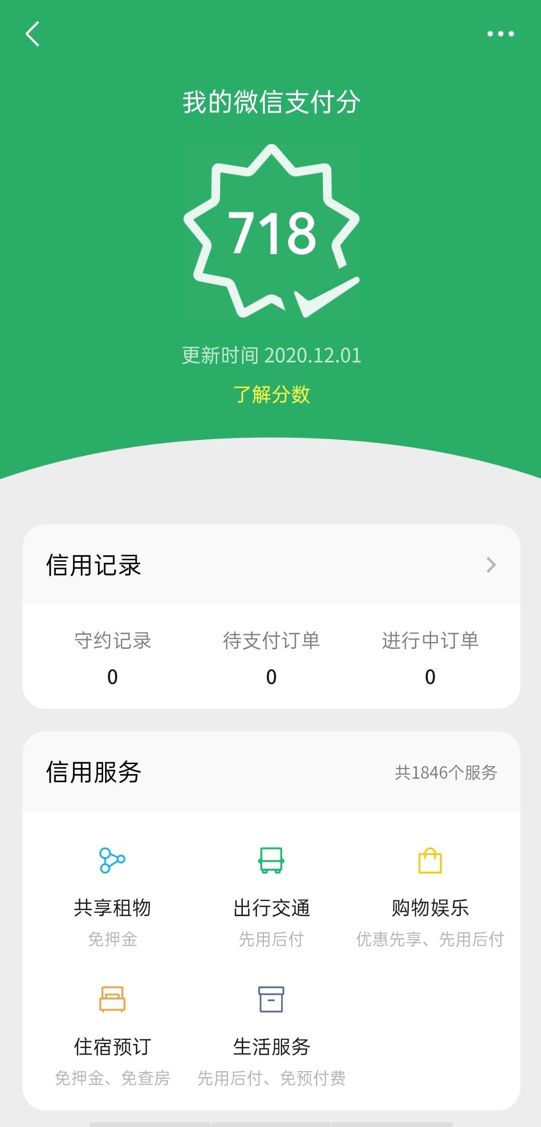 (小白信用)云闪付全民信用分、蚂蚁芝麻信用分、微信支付分、京东小白信用分  第3张