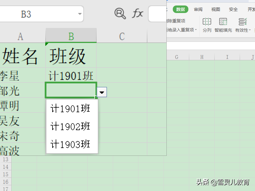 (wps单元格下拉选项设置)WPS表格:怎样为单元格定制并锁定下拉选择项菜单?  第1张