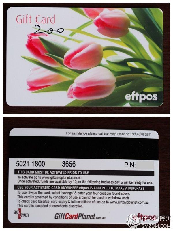 薅ebay的羊毛:EFTPOS 澳洲银联 预付费卡(银联购物卡)  第6张