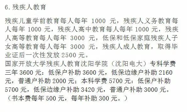 (有残疾证可以享受哪些待遇)沈阳市户籍人员办理的残疾证都有什么用?  第6张