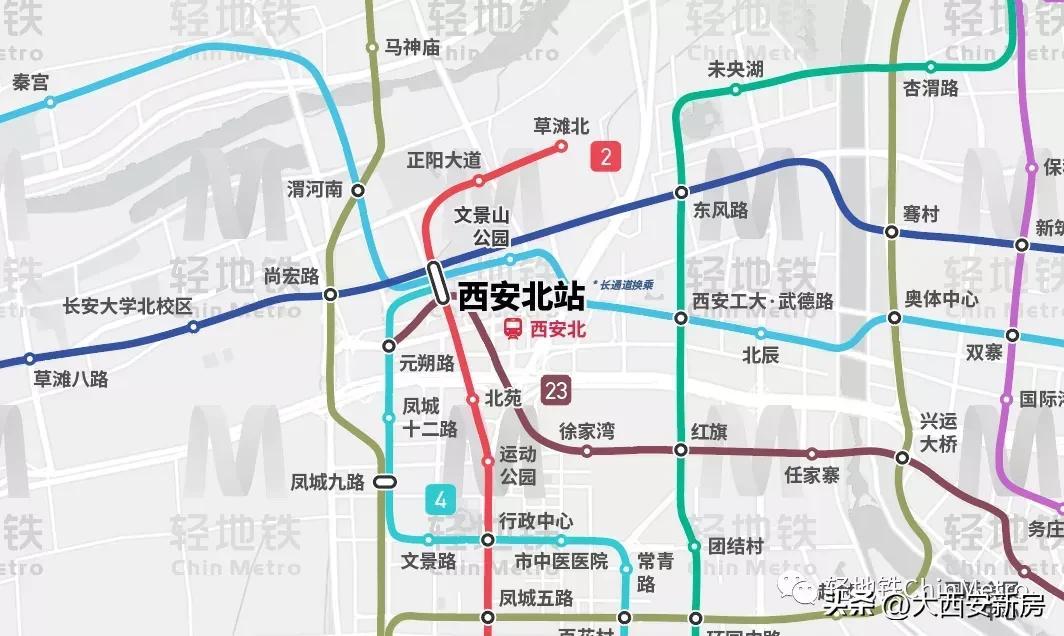 (西安地铁线路)西安地铁远期规划线路图曝光  第3张