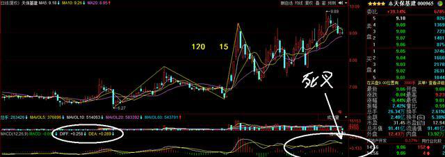 (黄白线)股市MACD指标实战操作:黄线、白线的妙用!  第3张
