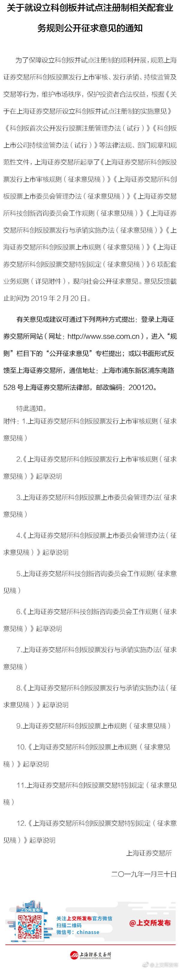 (科创板涨跌幅限制)上交所发布科创板及注册制规则:科创板涨跌幅限制放宽至20%  第3张