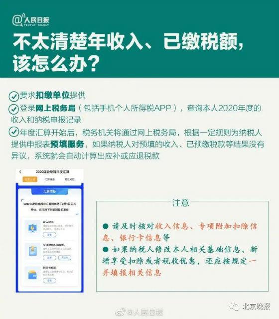 (个人所得税怎么申报)2020年度个人所得税怎么申报填写退税流程 2020个税清算汇缴  第9张