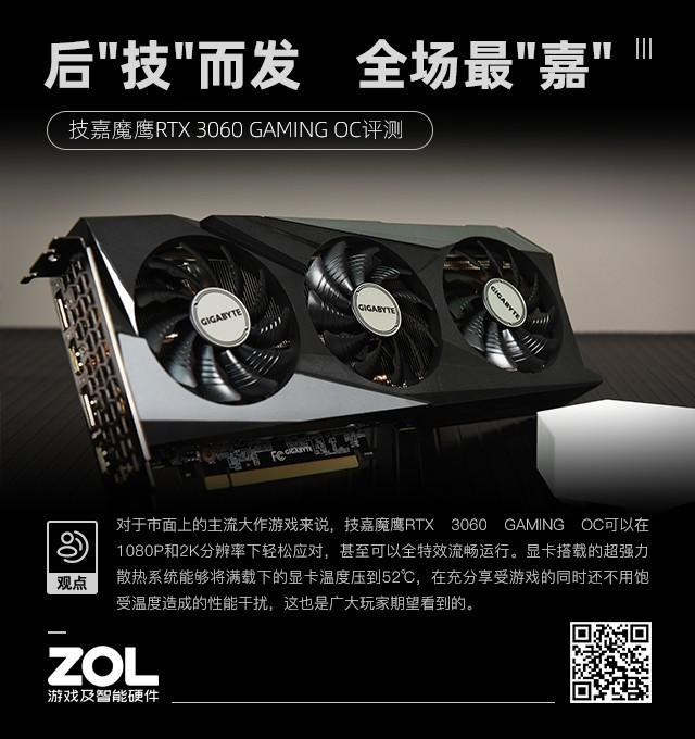 （技嘉魔鹰是什么级别）技嘉魔鹰RTX 3060 GAMING OC评测  第1张