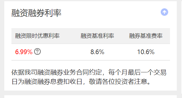 融资融券利息，房贷利率都降了，融资融券利率呢?券商人士:尚未有此动作，官网息费公示七年未变  第3张