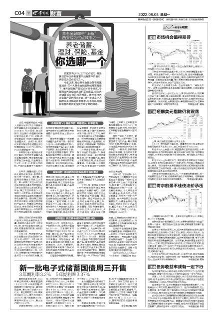 (国债利率表)新一批电子式储蓄国债周三开售 3年期利率3.2% 5年期利率3.37%  第1张