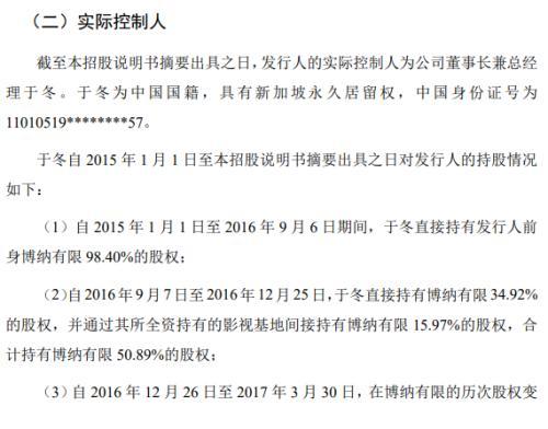 (博纳影业老板是谁)博纳影业苦等5年后回归A股，老板于冬生意经被曝光!左手新加坡绿卡、右手主旋律电影，章子怡亏惨了  第8张