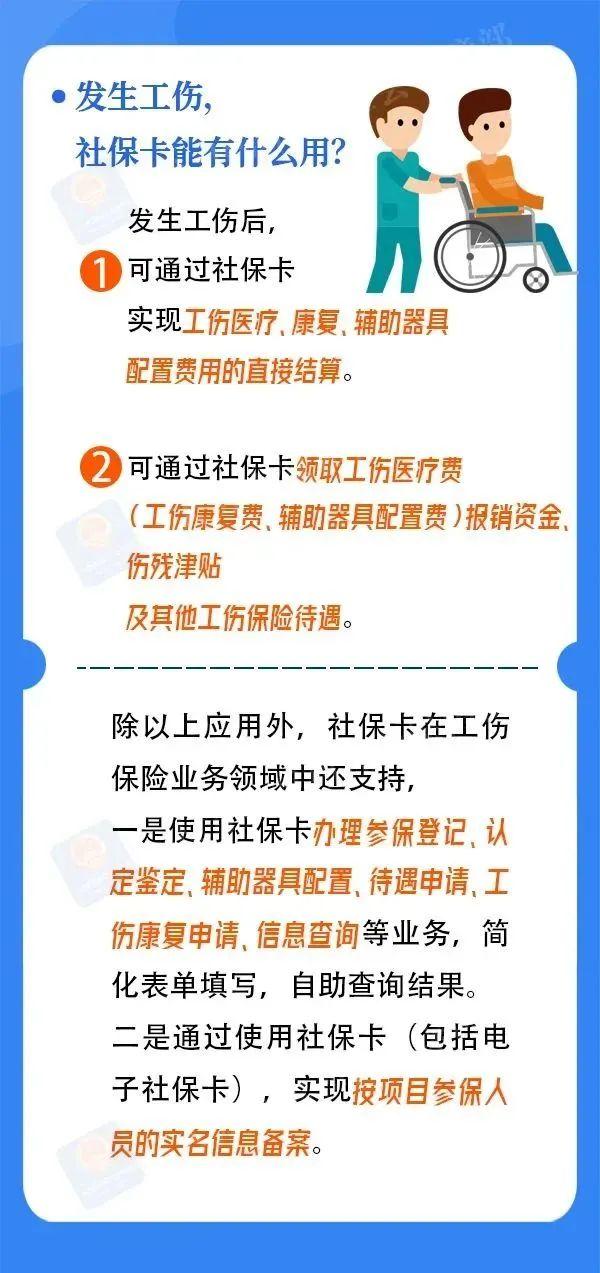 (农村社保卡有什么用途)失业了、发生工伤、参加人事考试，社保卡都有用!  第2张