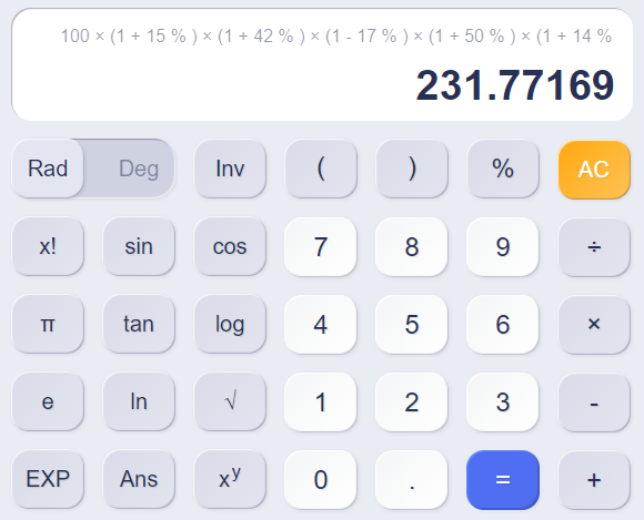 (百分0.25利息是多少)为何手机计算器50%+50%=0.75?魅族:只有我们没阵亡  第3张