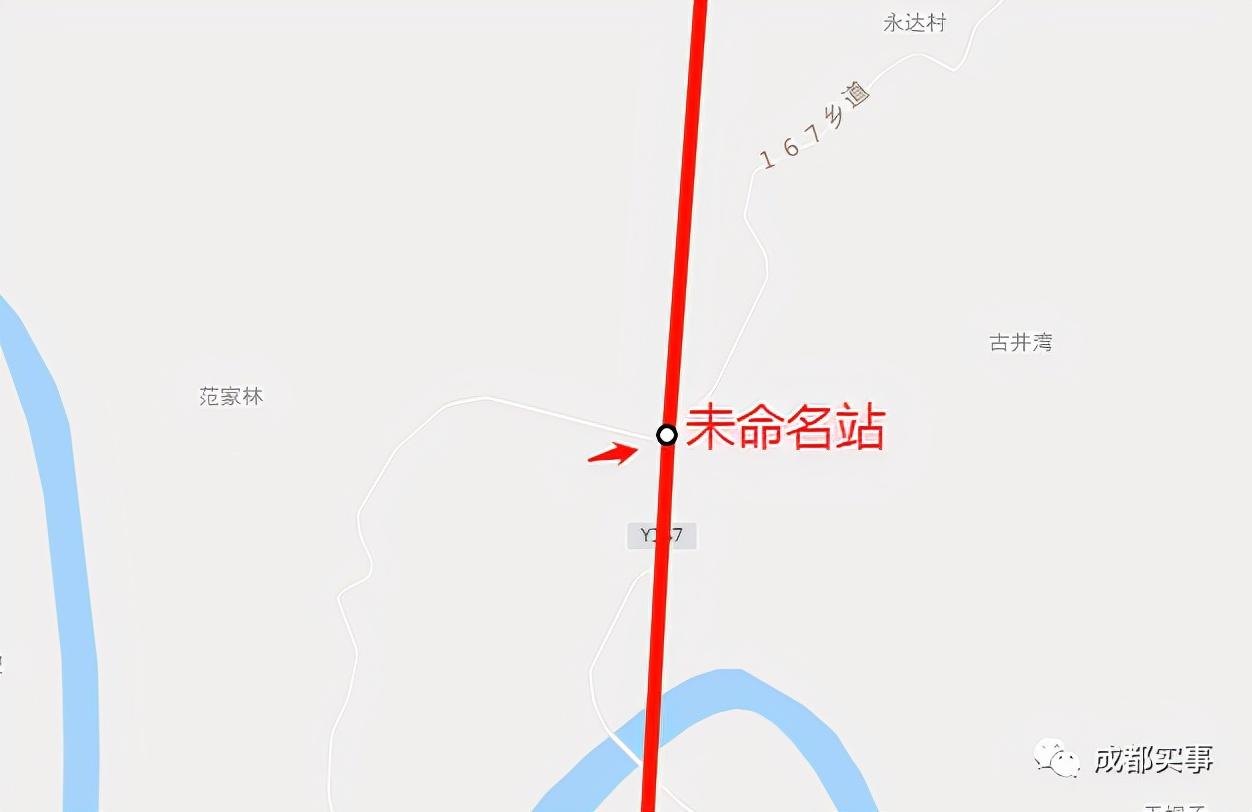 成都s13线地铁线路图 独家!成都市域铁路S13线详细站点规划  第9张