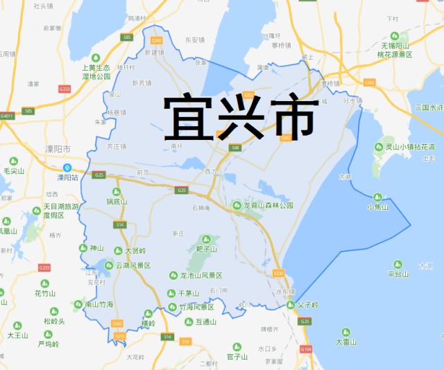 （江苏省宜兴市简介）解析全国百强县江苏省宜兴市:距离常州市更近，却属无锡市管辖  第1张