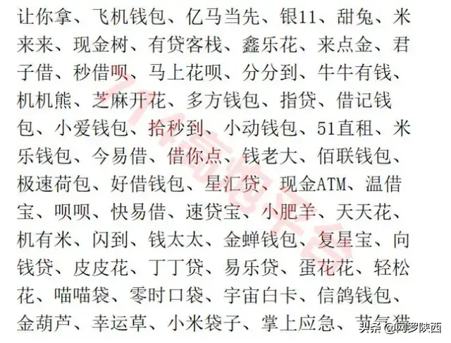 (网贷黑名单)2020国家公布网贷平台的黑名单大全，真漂亮，想还钱也困难了!!  第6张