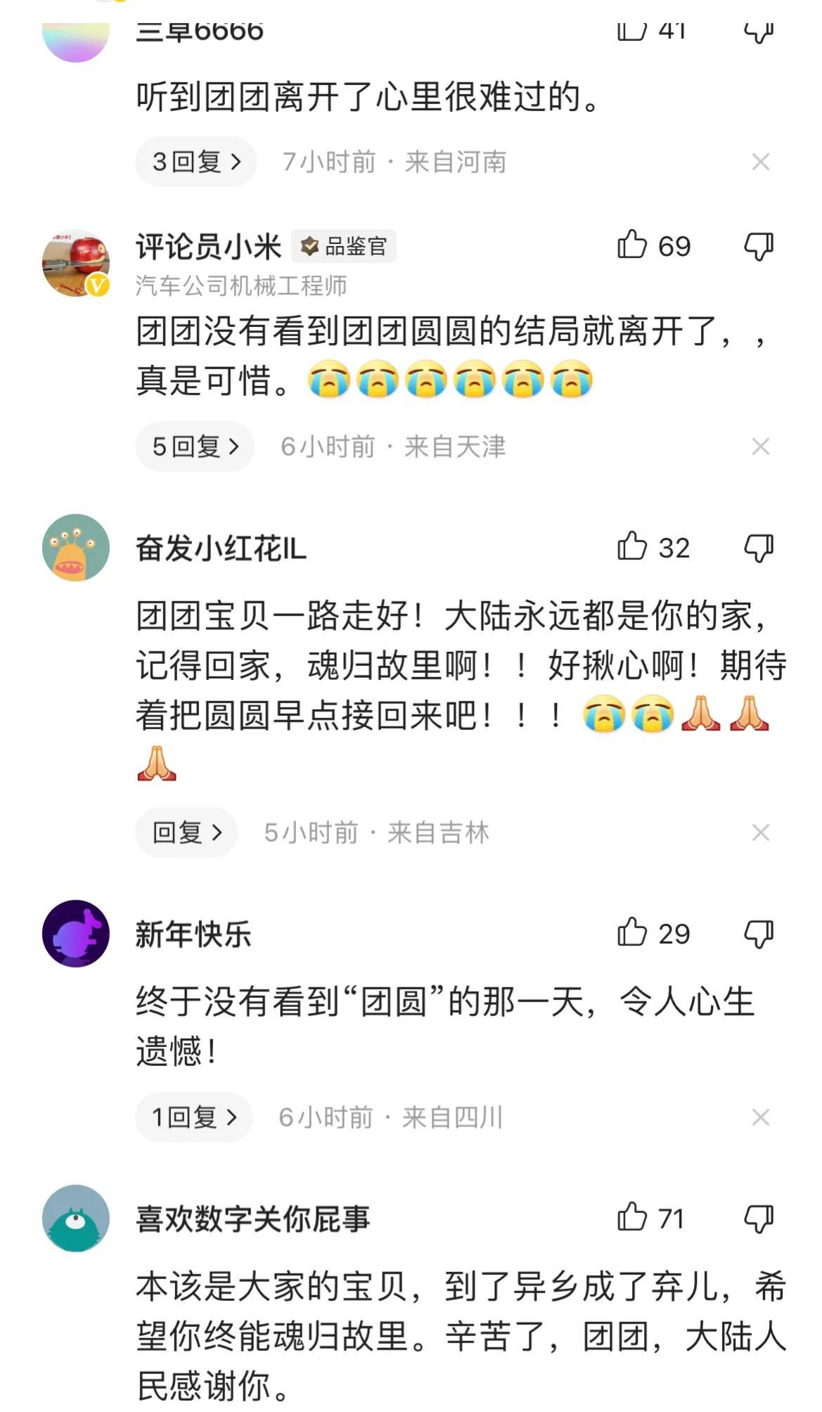 (大熊猫寿命)担负使命，不虚此生，大熊猫团团去了天国  第5张